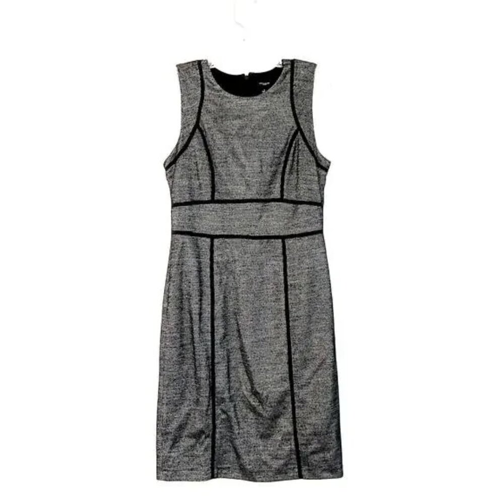 Sleeveless dress, 2P, Black/Gray